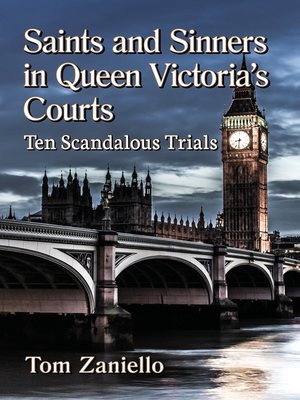 cover image of Saints and Sinners in Queen Victoria's Courts